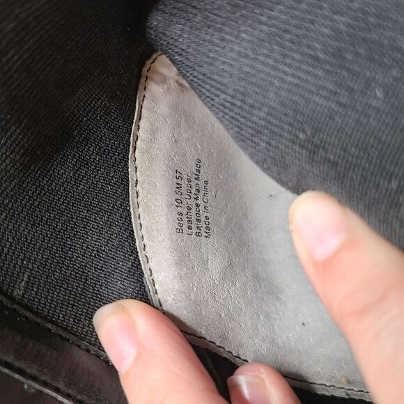 Ros Hommerson Bess Black Leather‎ Ankle Boots size 10.5 - Picture 9 of 9